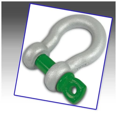 Manille lyre à vis