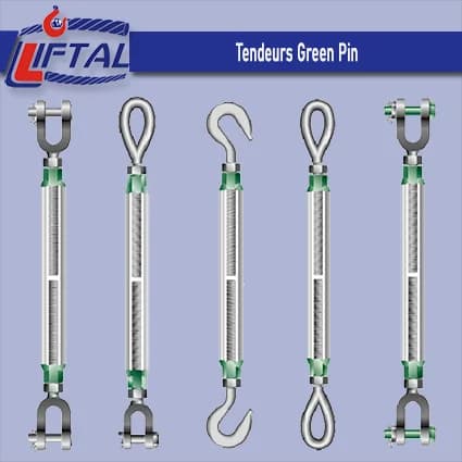 Tendeurs Green Pin