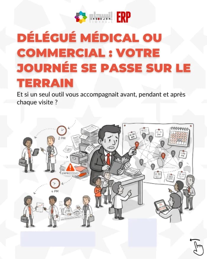 Délégué médical ou commercial : votre journée se passe sur le terrain