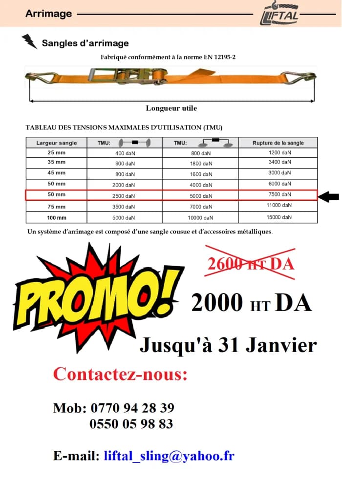 Sangle D'arrimage